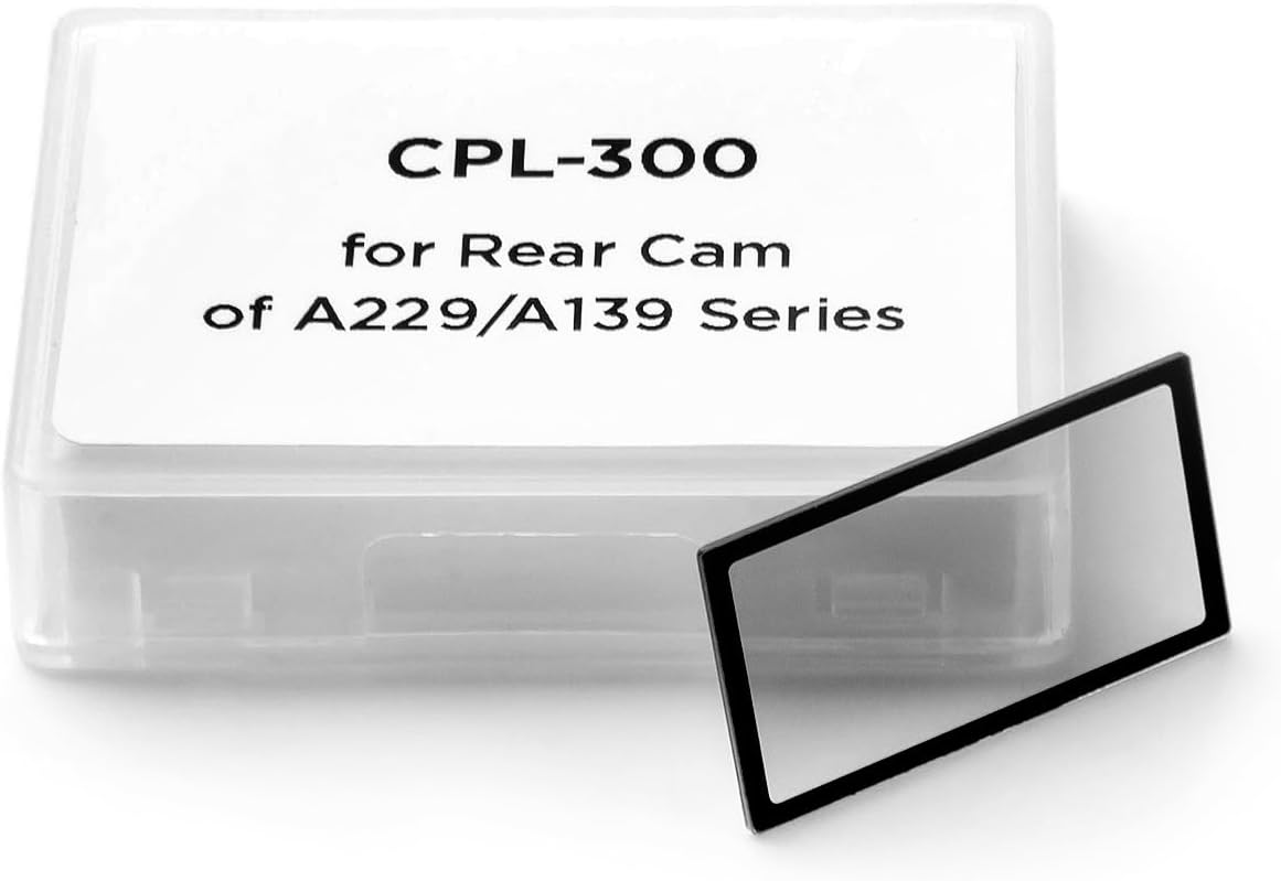 VIOFO CPL-300 Filter, Anti-Glare Circular Polarizing Lens for A229/A229 Plus/A229 Pro/A139/A139 Pro/T130 Rear Camera