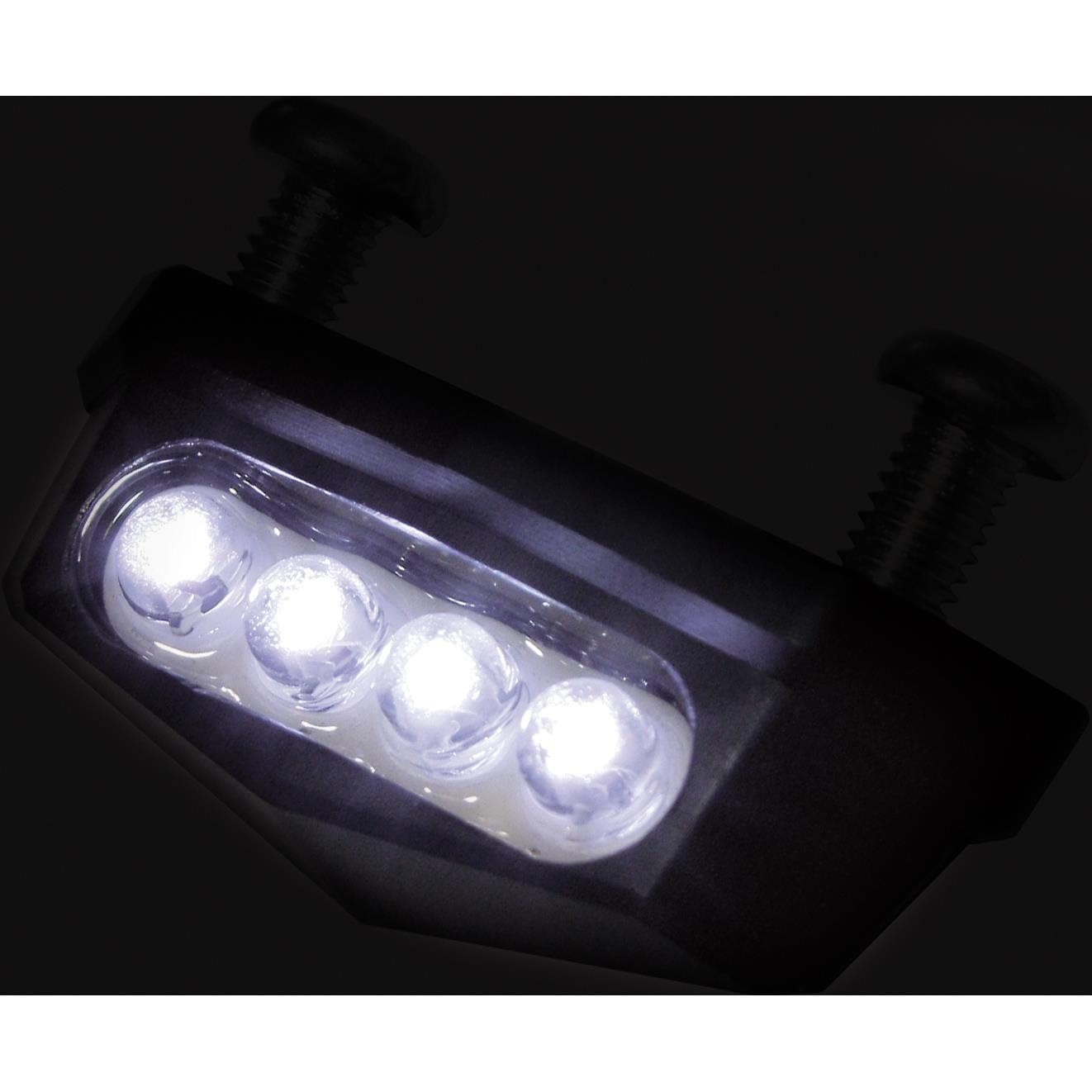 SHIN YO LED Alu Nummernschildbeleuchtung Quadro – 12V – E-geprüft