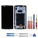 Produktbild swark LCD Display Kompatibel mit LG G4 H810 H811 H815 VS986 (Schwarz mit Rahmen) Touchscreen Bildschirm Digitizer Assembly Glas +Tools