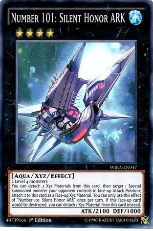 Número 101: Silent Honor ARK, WIRA-EN047, super raro, 1ª Edición (WIRA-EN047), wing raiders, 1era edición, super raro