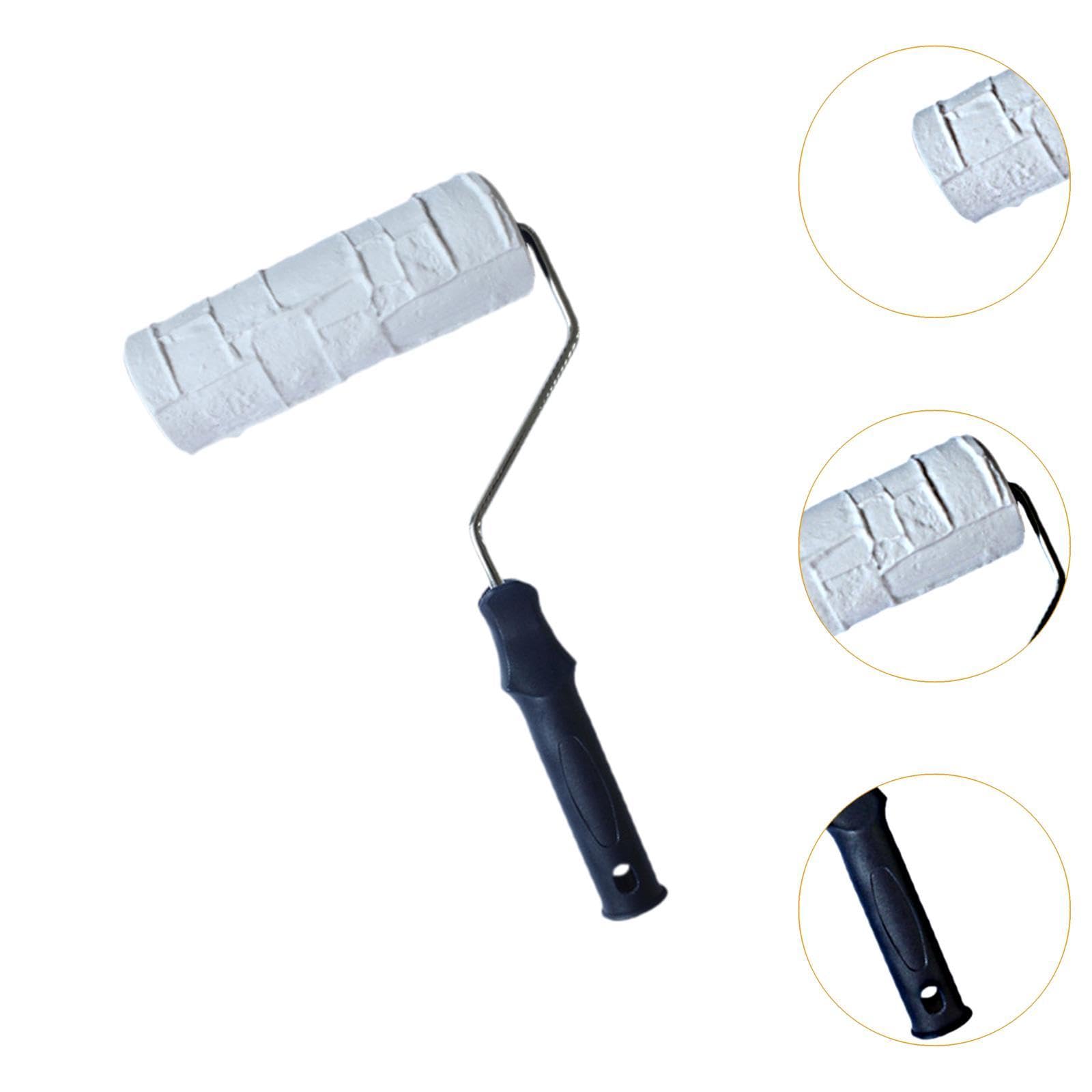 Rullo per pittura ad alte prestazioni – Rullo in gomma facile e veloce per la finitura fai da te delle pareti di casa e il rivestimento del pavimento, perfetto per un'applicazione fluida