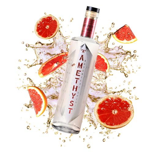 Amethyst Non Alcoholic Spirits, Grapefruit Basil Flavor, Ideal Base for Non Alcoholic Drinks, Gluten-Free Cocktail Alternative, 0 Sugar, 750 ml