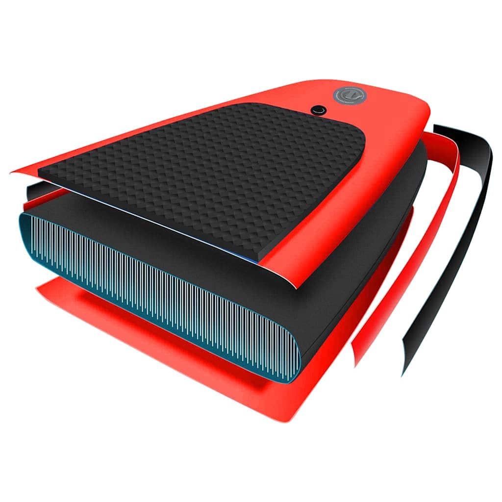 Set de Tabla de Paddle Surf Hinchable Rojo 300x76x10 cm,Deportes,Actividades al Aire Libre,Deportes acuáticos y navegación Deportiva,Surf,Paddleboards,12.4kg-93382