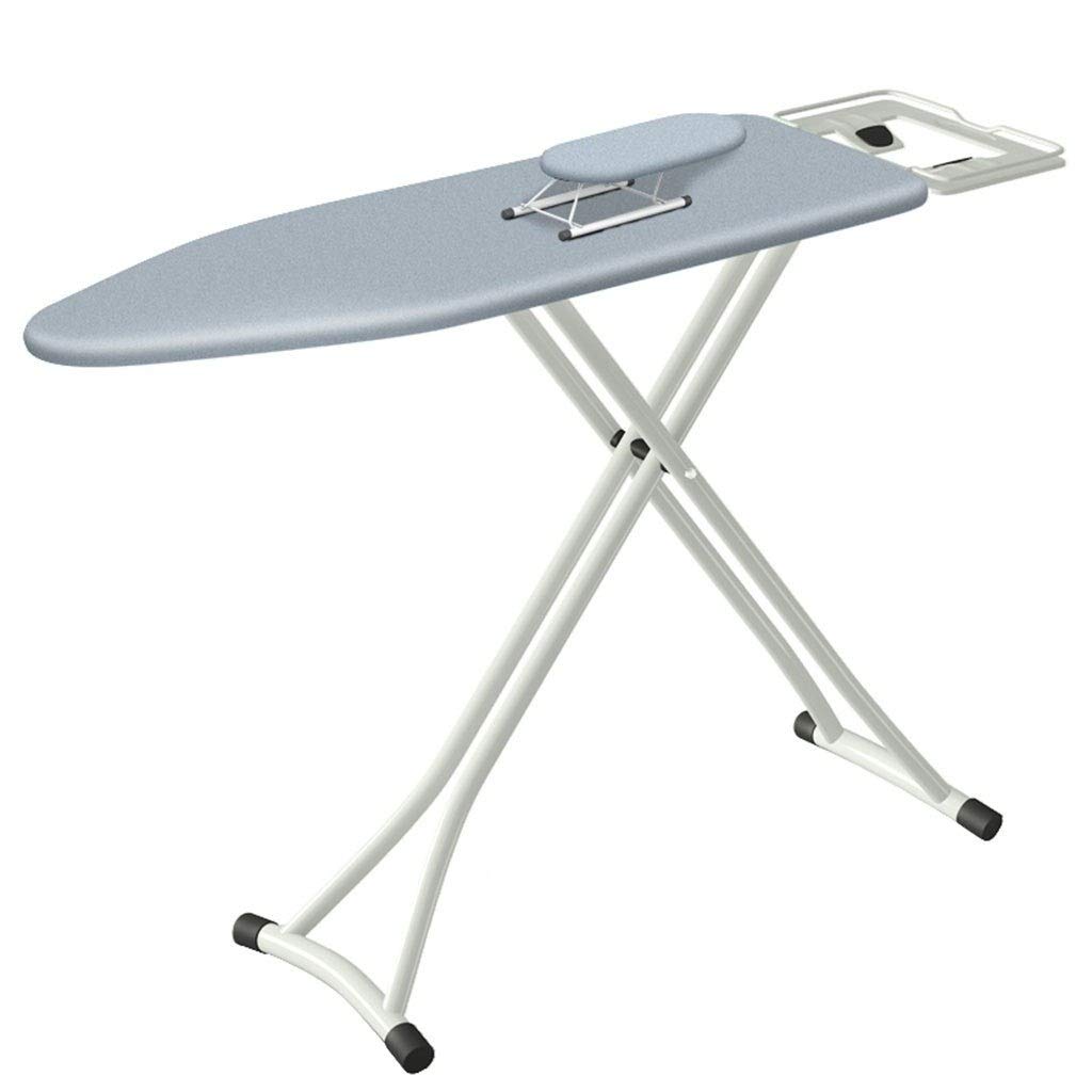 Tabla de Planchar de 75-85 cm de Altura, Tabla de Planchar Reforzada Alargada, Tipo X, Soporte de Metal, Mesa de impresión de Costura, Adecuada para centros de lavandería Tablas de Planchar