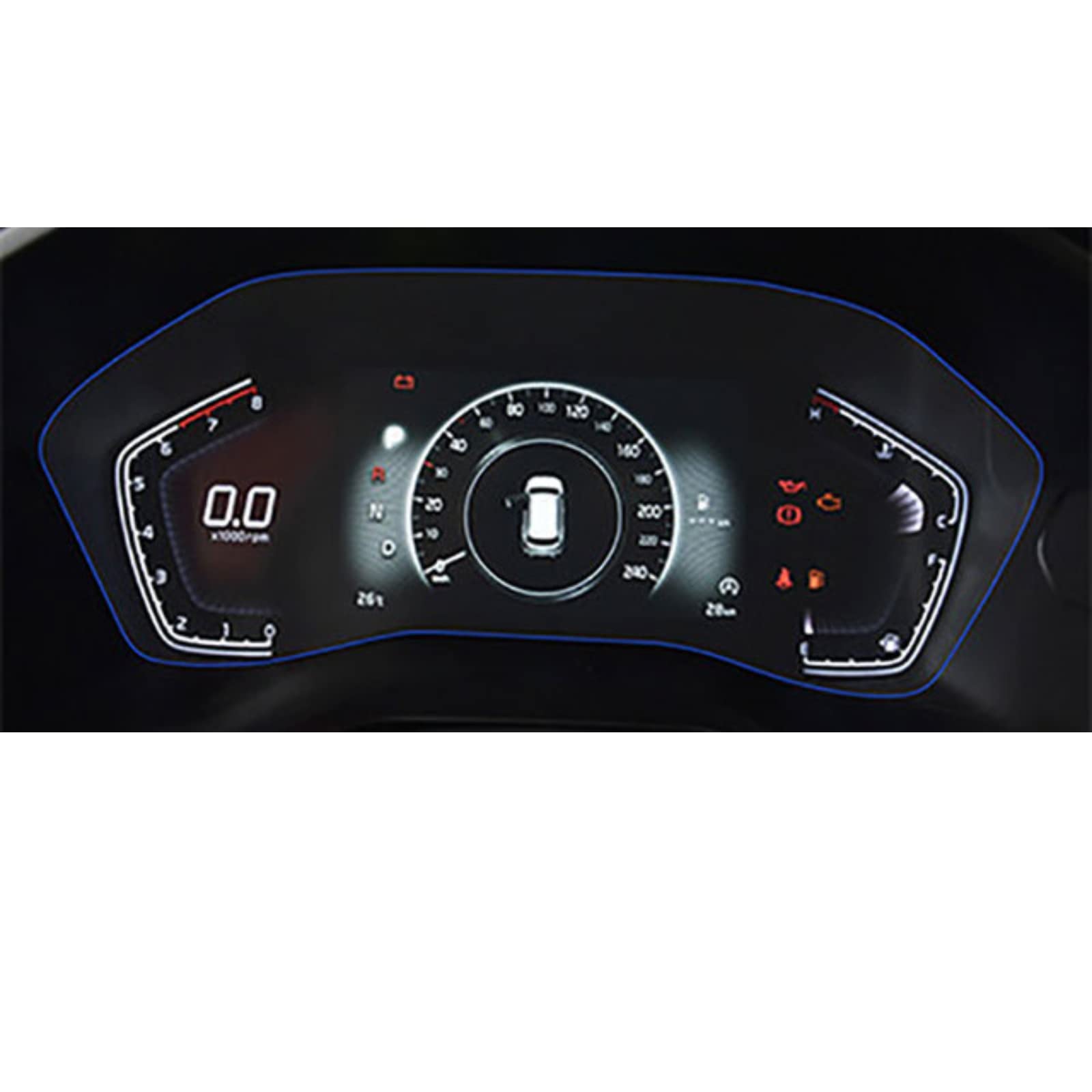 Film Écran Verre Trempé Kia Sportage Anti Rayure Compteur