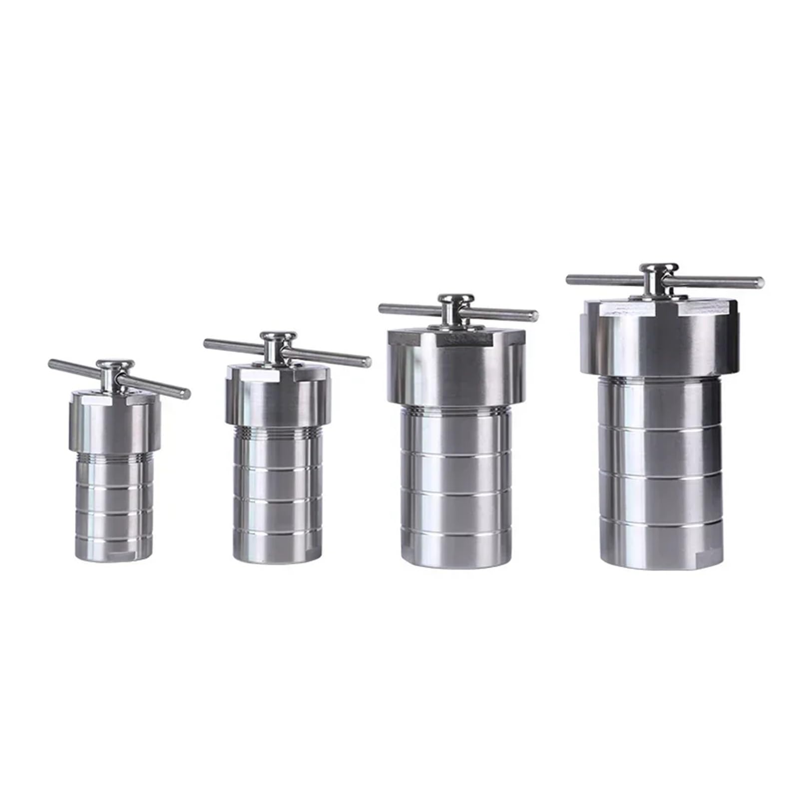 100-Ml-Hydrothermal-Autoklavreaktor Mit PTFE-Kammer Für Die Hydrothermalsynthese – Vielseitige Anwendungen(Silver-300Ml)