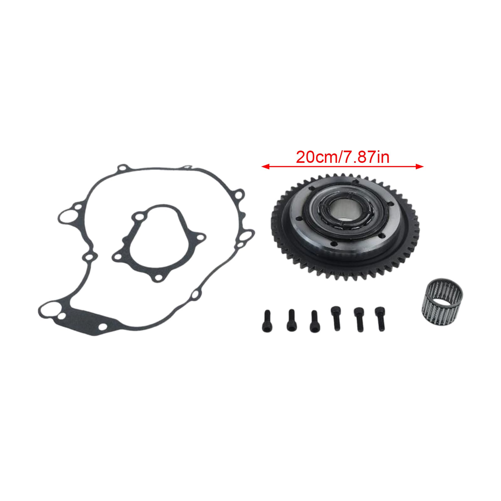 Juego de engranajes de rodamiento de resorte de una sola dirección construido con precisión para vehículo todoterreno 660R OEM compatible con agarre de arranque