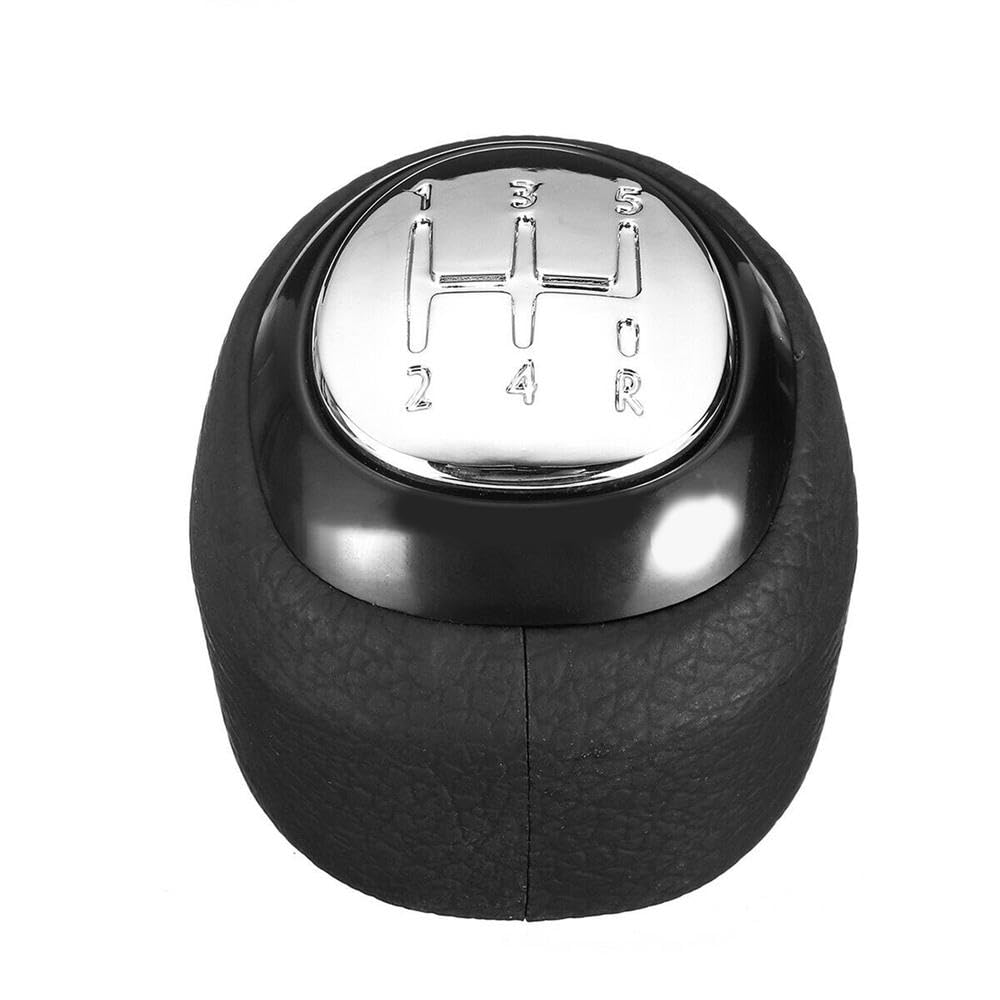 Ydxherta One Color 5 Speed Gear Shift Knob Leather Lever Shifter For Saab 93 9-3 Ss 2003-2012 Car Styling Auto Parts