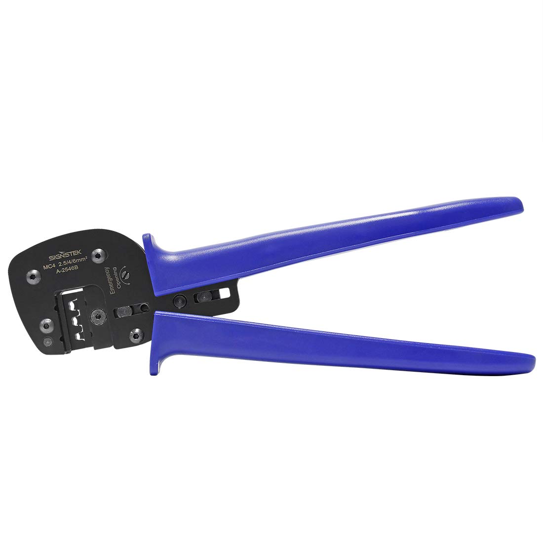 Signstek A-2546B MC4 Outil à sertir pour câble de connecteur/panneau solaire 2,5-6 mm²