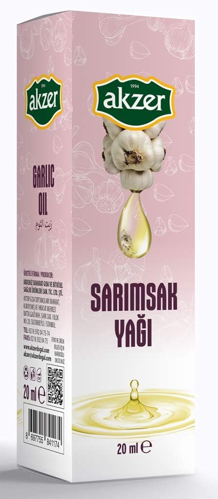 AKZER SARIMSAK YAĞI 20 ML.