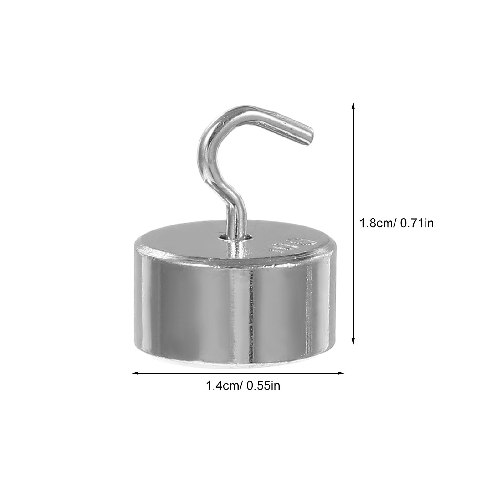 SHINEOFI Set di Pesi da Laboratorio Gancio 50 Pezzi 20 G Ciascuno in Ferro Cromato per Esperimenti di Fisica, Materiale Didattico per Laboratori Scientifici e Attività Educative