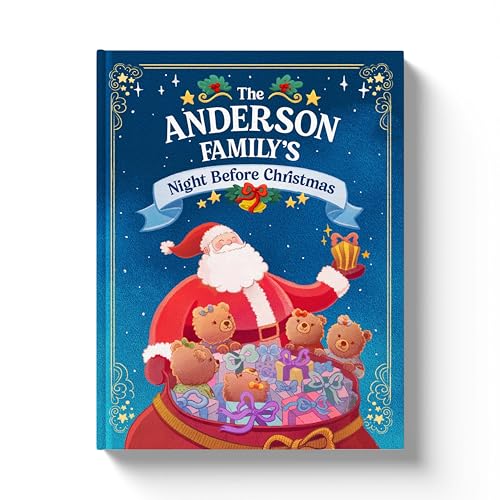 Family Night Before Christmas - Babys First Christmas - Family Christmas Gift - First Christmas Keepsake - Personalized Childrens Book