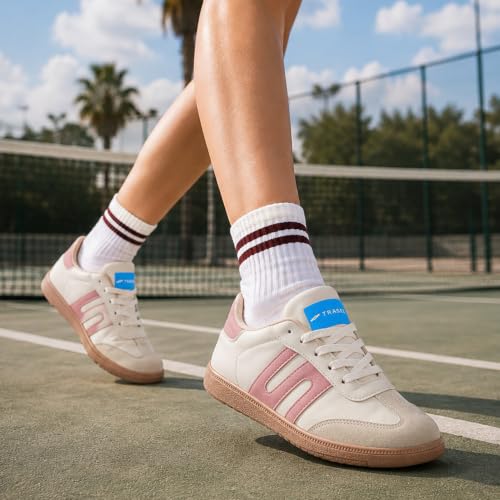 Image of TRASE Casual Sneaker Shoes for Women | Soft Cushioned Insole | Sneakers for Woman | Lightweight | Comfortable | Stylish, Trendy Girls and Women Sneakers with Laces