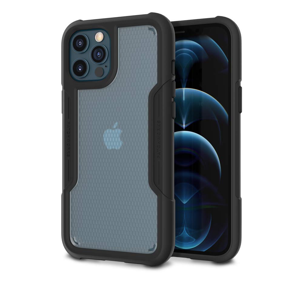 PATCHWORKS Solid Compatible with iPhone 12 Pro Max 6.7 inch (2020) Ultra Thin Shockproof Hard Frosted Back Non Slip Stylish Fit Lightweight Protective
