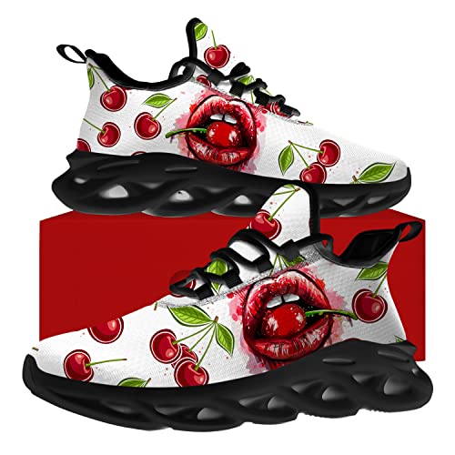Lips Shoes for Women Running Shoes Athletic Sneakers Breathable Walking Tennis Shoes Gifts for Women Men4