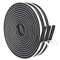 Yotache Foam Tape 2 Strips 1/4 Inch Wide X 1/4 Inch Thick, Weather Stripping for Doors and Window High Density Foam Seal Tape Sliding Door Weather Strip, Total 20 Feet Long (2 X 10 Ft Each)