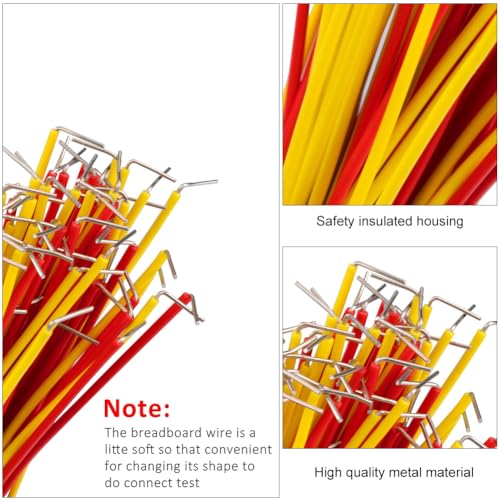 560 Piezas Breadboard Puentes de Alambre Kit, 14 longitudes diferentes Jumper Wire Kit, Cable de Puente, Juego de Cables de Puente, Unidades de Alambre, con Caja de Almacenamiento Transparente - imagen 4