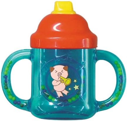 Amazon トゥモローベビー 吸っても吹いても音が鳴る マグカップラッパ がらがら ラトル おもちゃ