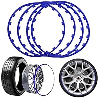 ARTSEWPLY Felzschutz Set Für Autoreifen - 4-teilig, 55x55cm, Grau