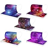 DolceTiger 50 Stück für Maske_Einweg Kinder Mundschutz Einweg Mund_und_Nasenschutz 3 lagig_Schutz Atmungsaktiv Halstuch Schals Bandana für Weihnachten (G02, One Size)