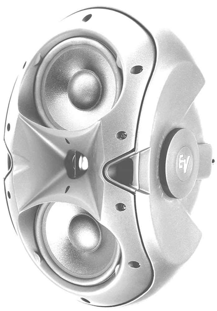 Amazon.com: EV 6.2 6 Dual Speakers White Pair : Musical Instruments