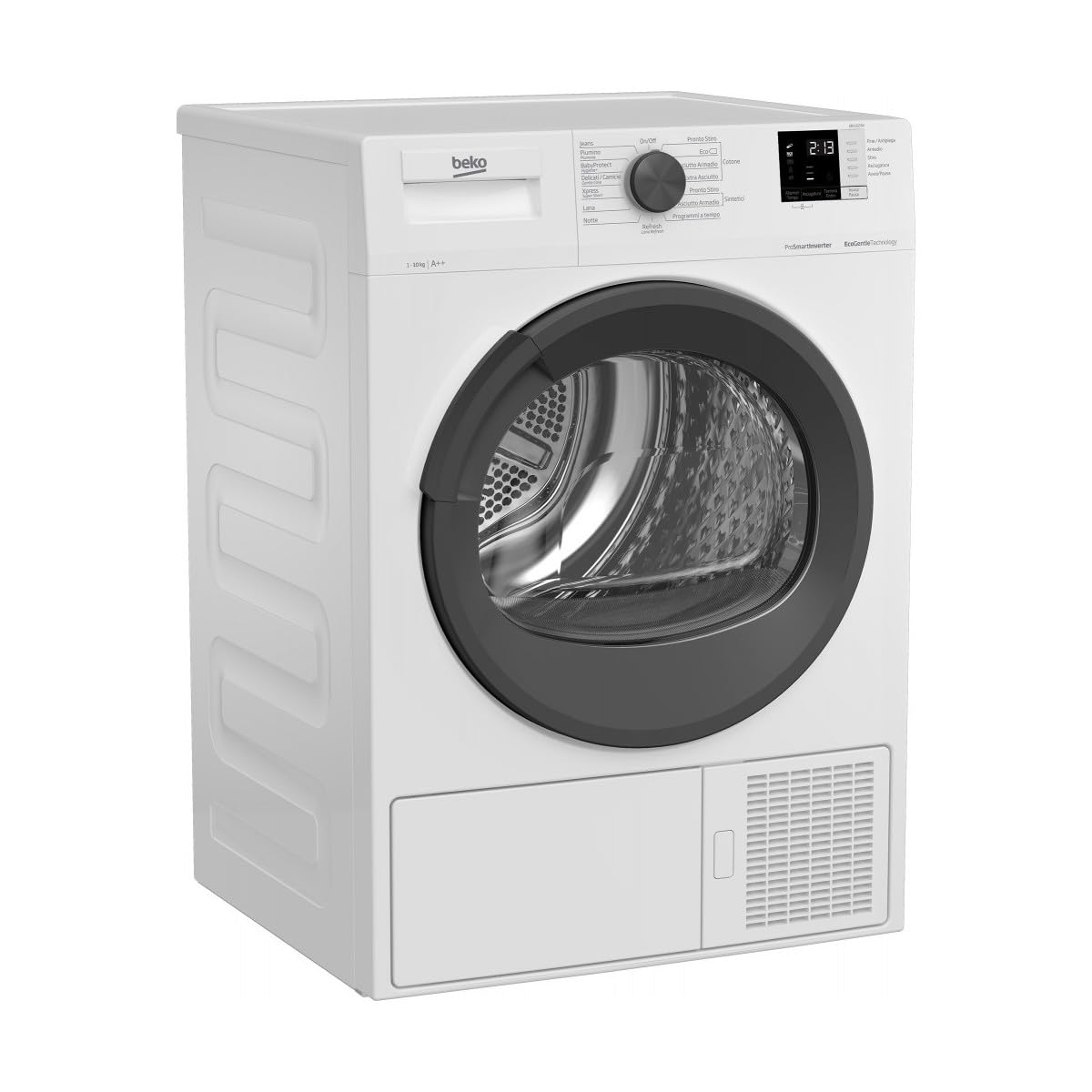 Beko DRX1023AI - Asciugatrice da 10 Kg, Pompa di calore [Classe energetica A++]