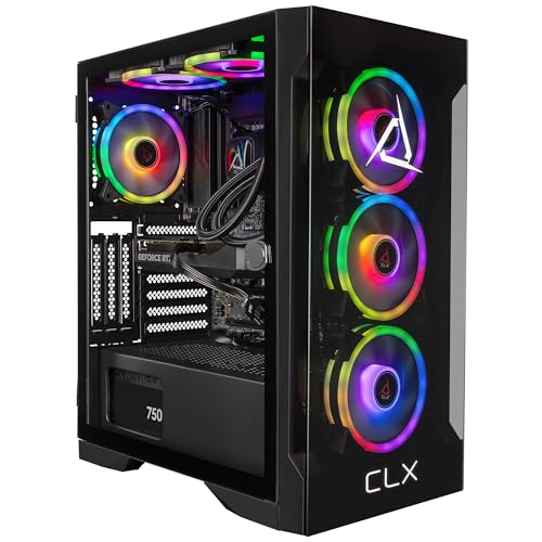 CLX Set Gaming PC - Intel Core i9 14900KF 3.2GHz、GeForce RTX 5060 Ti、2TB NVMe M.2 SSD、32GB DDR5 RGBメモリ、360mm AIO、WiFi、Windows 11