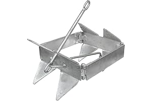 Extreme Max Galvanized Box Anchor: Secure Your 21-Foot Vessel