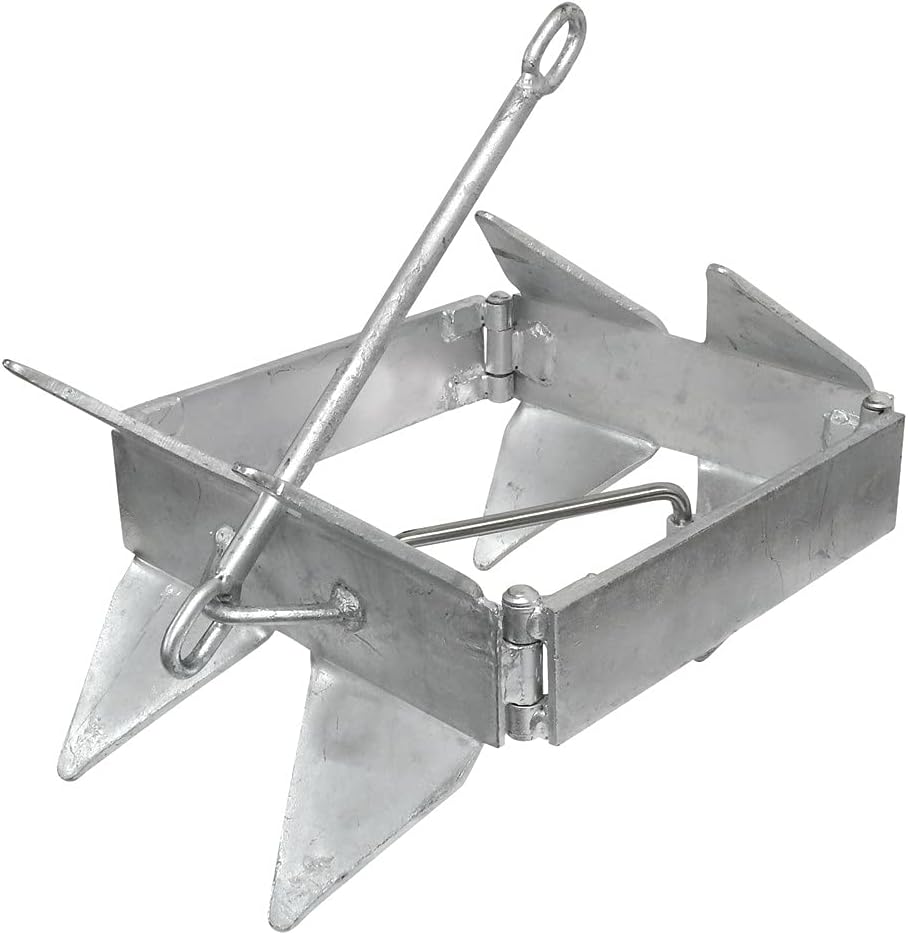Extreme Max 3006.6821.1 BoatTector Galvanized Cube Anchor (Box-Style) - 13 lbs.