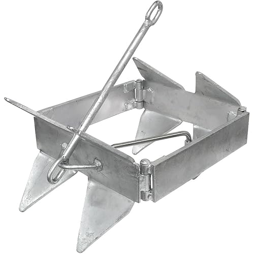 Extreme Max 3006.6821.1 BoatTector Galvanized Cube Anchor (Box-Style) - 13 lbs.