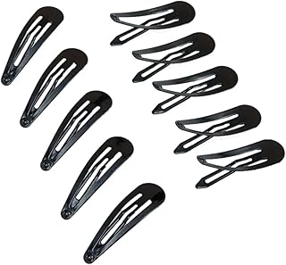 sai poorni sp 48 pcs Glossy Black Metal Tic Tac Hair Clips for Women and girls suitable for all hair types (Medium size-4cm)-picture-45