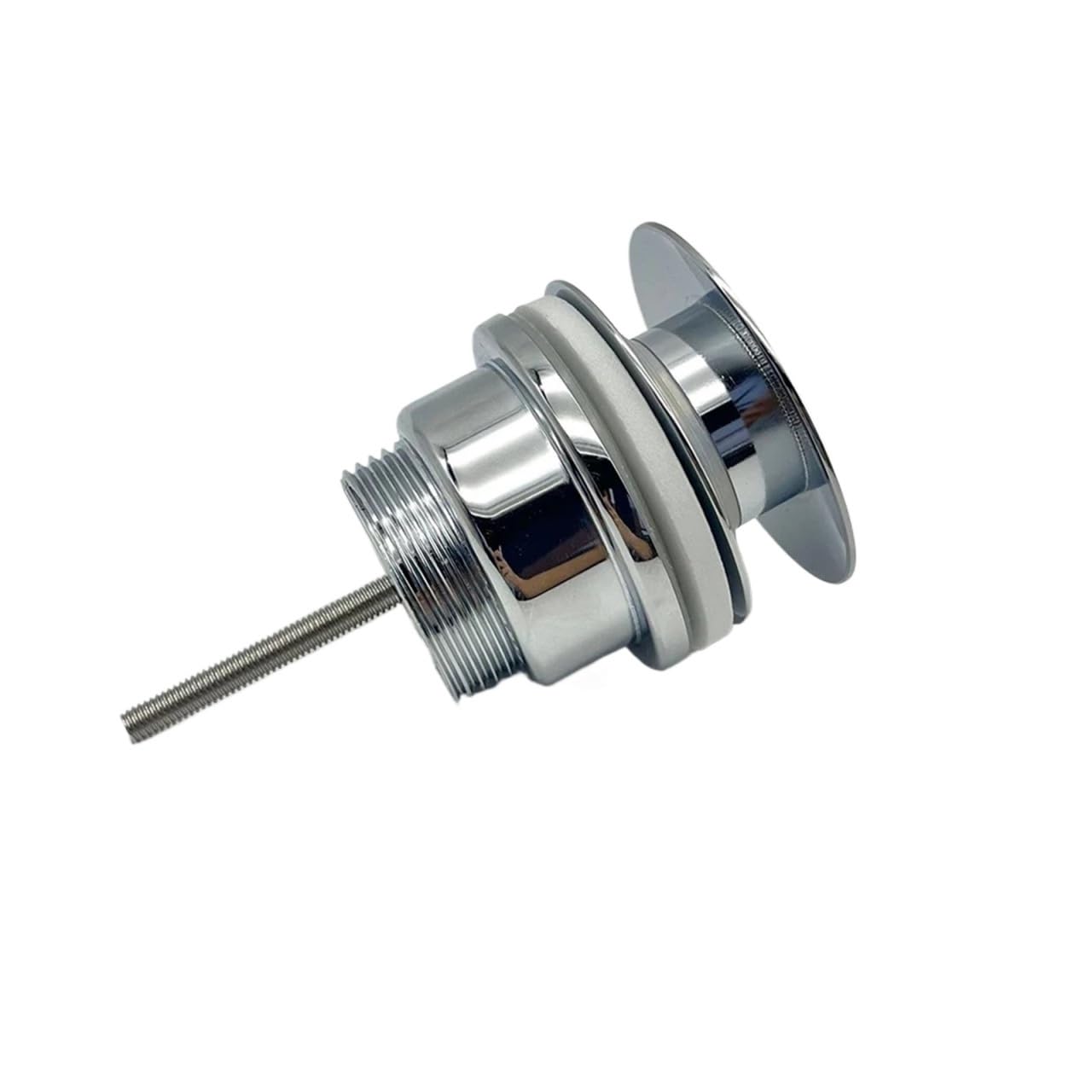 Drain Cover Chrome Sink Stopper Effective Water Retention Effortless Operation Ordinary Compatibility For Bathtub