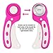 45mm Rotary Cutter Set, AGPtEK Pink Rotary Cutter with 7 Replacement Rotary Blades, Rotary Blades & Safety Lock for Precise Cutting, Ideal for Sewing Fabric Leather Quilting & More