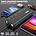 NEXPOW 2000A Peak Car Battery Jump Starter with USB Quick Charge 3.0 (Up to 7.0L Gas or 6.5L Diesel Engine), 12V Portable Jump Box, Battery Booster with Built-in LED Light, Jumper Cables