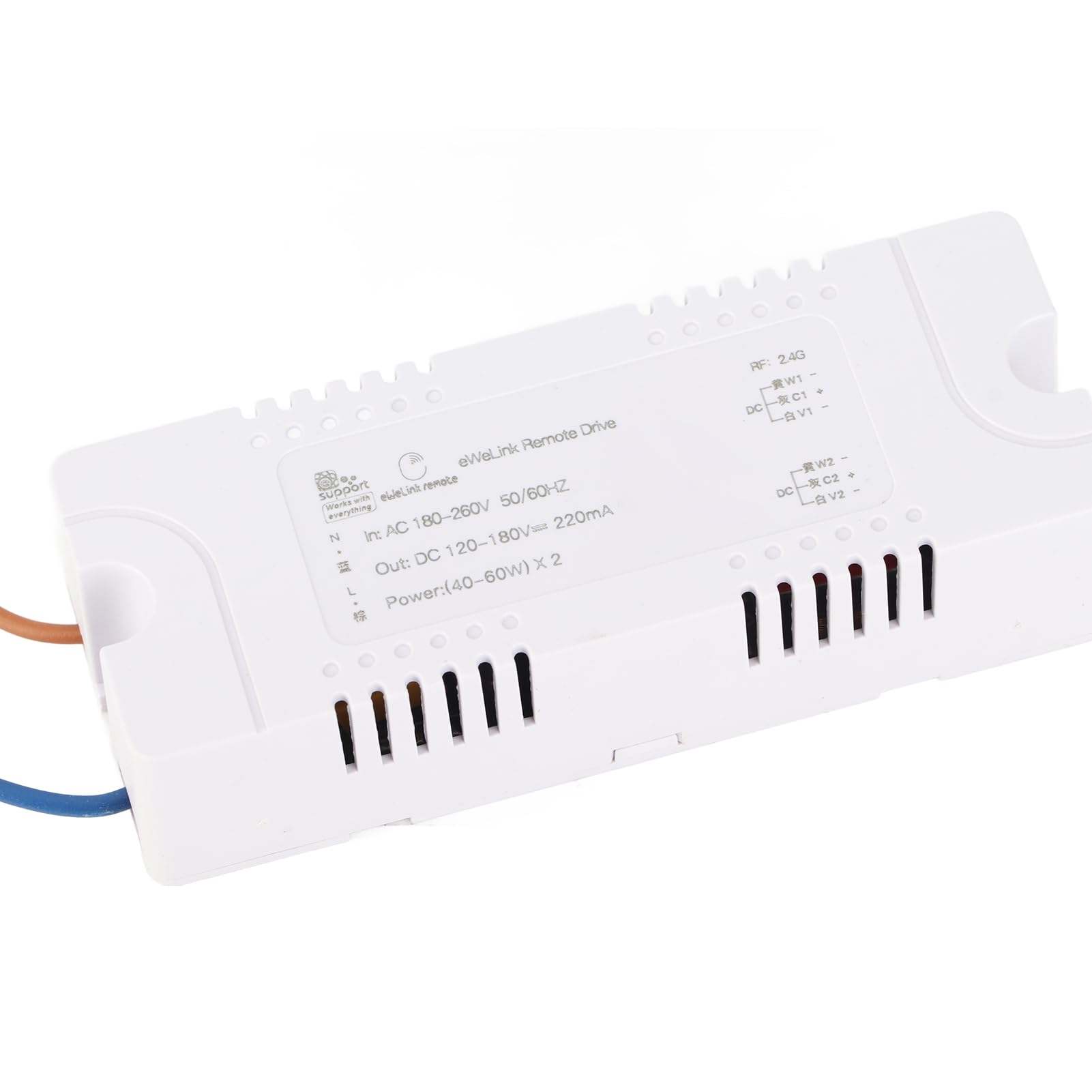 Sterownik Led Ściemnianie, Sterowanie Głosowe APP Zdalny Sterownik Led 40 Kontroler Dc 2.4G Inteligentny AC180-260V