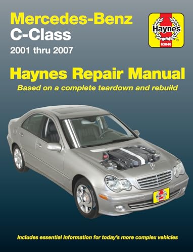 Mercedes-Benz C-Class 2001 thru 2007 Haynes Repair Manual (Automotive Repair Manual)