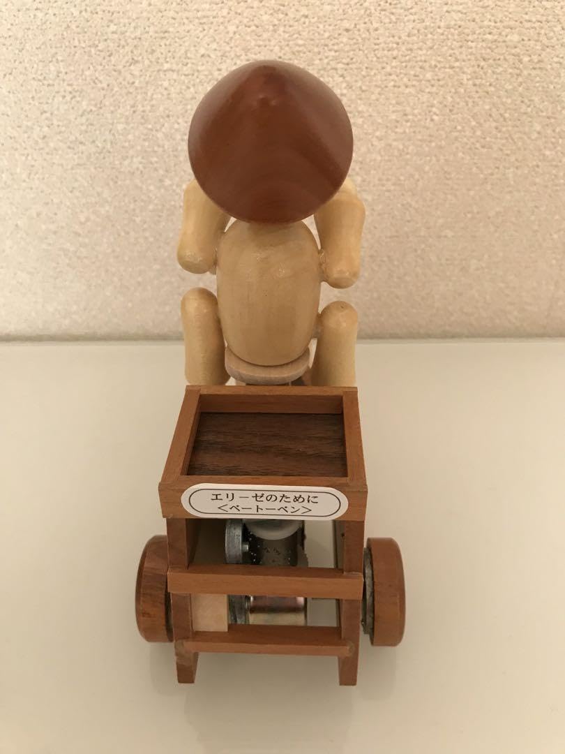 Amazon | レア木製 ピエロ 三輪車 オルゴール 小樽オルゴール堂