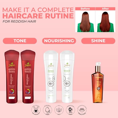 Naissant 9171 Deep Red Hair Toning Shampoo thumb #3