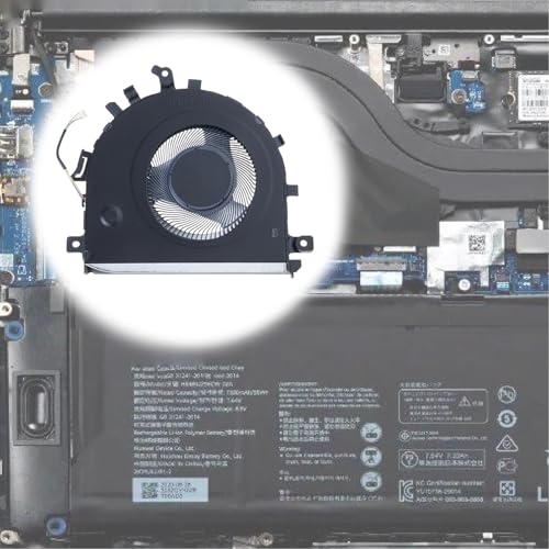 Ventilador de CPU MateBook D15 Bob-WAH9 WAH9P WAE9P accesorio de refrigeración 4 pines 6