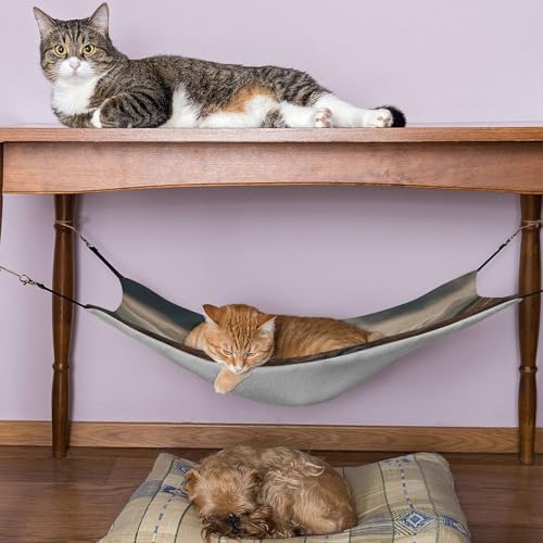 Hamac de chat réglable lit suspendu pour petits animaux