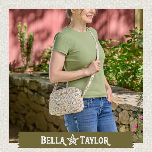 Image of Bella Taylor Simple Crossbody, Quilted Handbag for Women