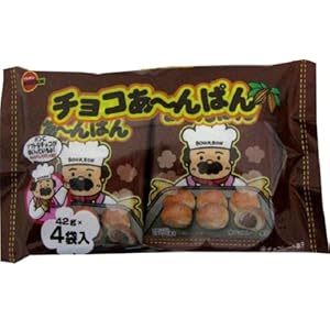 ブルボン チョコあ~んぱん4袋パック 168g(42g×4袋)