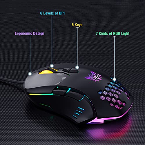 Gaming Headphone G21 Plus Cw902 USB Keyboard and Mouse Combo Set Designed for Games with LED Lights 7 51jTZAmAUFS