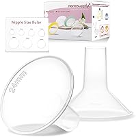 Vista 25 de Nenesupply Brida de 27mm Compatible con Piezas de Extractor de Leche Medela Reemplaza Brida Medela de 27mm Accesorios Compatibles con Piezas Pump in