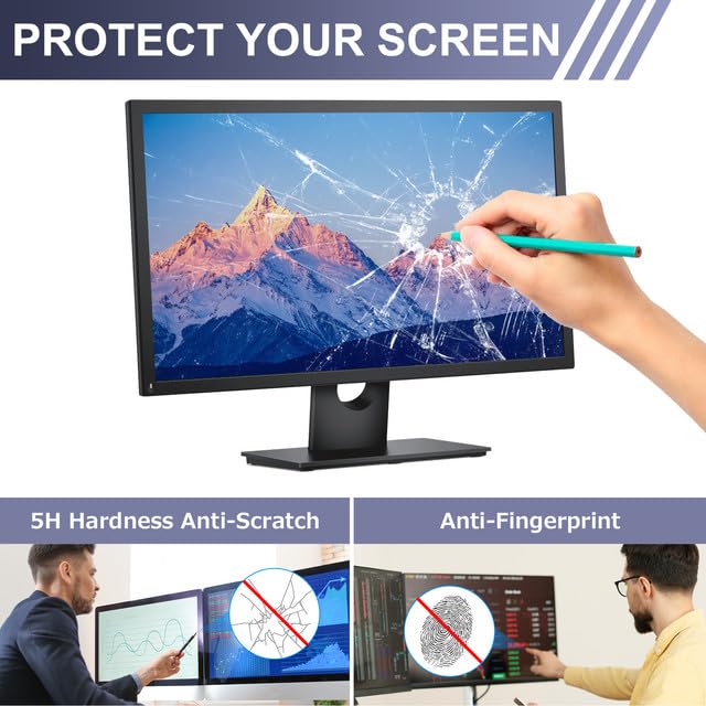 LAMA Film de Protection Anti-Lumière Bleue 27 Pouces Anti-Éblouissement 16:9 (598 x 337 mm)