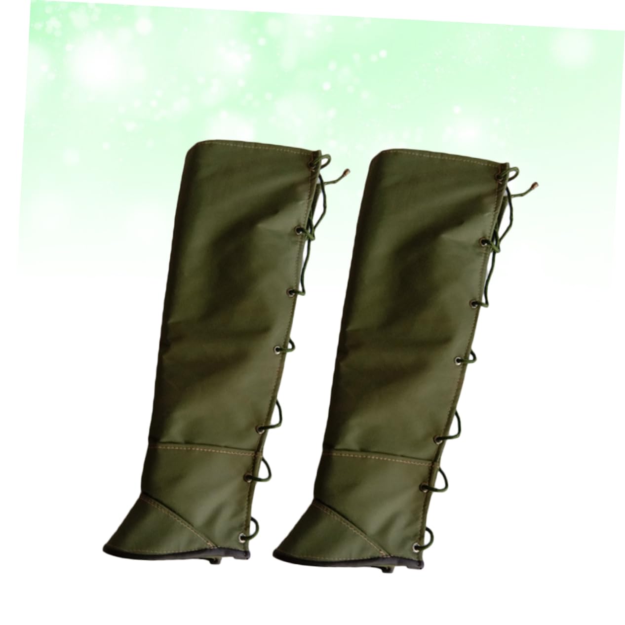 BESPORTBLE Manchon De Jambe De Jungle Guêtres De Contre Les Serpents Guêtres De Bottes De Randonnée Guêtres De Jambe Imperméables Couvre-Chaussures Manchon De Jambe