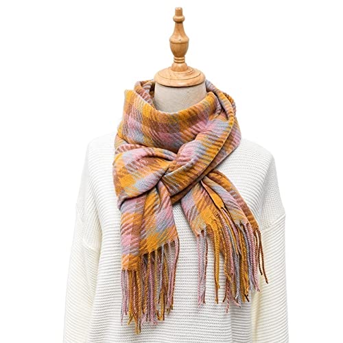 Szale,Ciepły Szal Kobiety Szalik zimowy wzruszaj ramionami Duży Kaszmirowy Tassel Szal Pashmina Okłady Tłumika Szaliki Dla Kobiet Prezent Ciepły Jesienno-zimowy