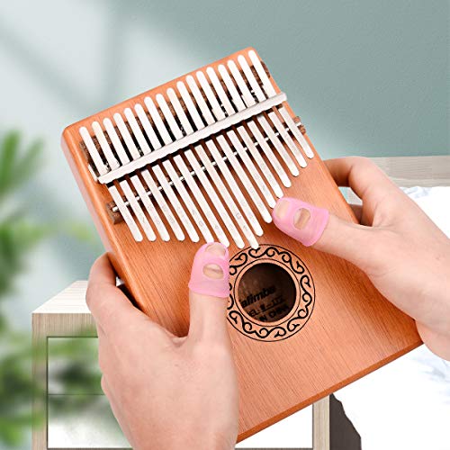 ZITFRI Kalimba Instrument Kalimba Pouce Piano 17 Cles Instrument de Musique du Monde Piano a Doigt Kalimba Africain pour… - Les Beatles, Paul McCartney, John Lennon, RIngo Starr, George Harrison ZITFRI Kalimba Instrument Kalimba Pouce Piano 17 Cles Instrument de Musique du Monde Piano a Doigt Kalimba Africain pour… – Image 3