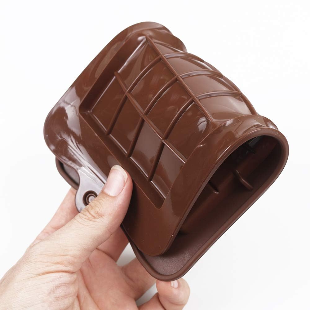 Lot De 4 Moules à Chocolat En Silicone, Anti-adhésifs, Pour Barres Protéinées Et énergétiques, Bac à Glaçons, Moule à Bonbons, Moule De Cuisson De Cuisine