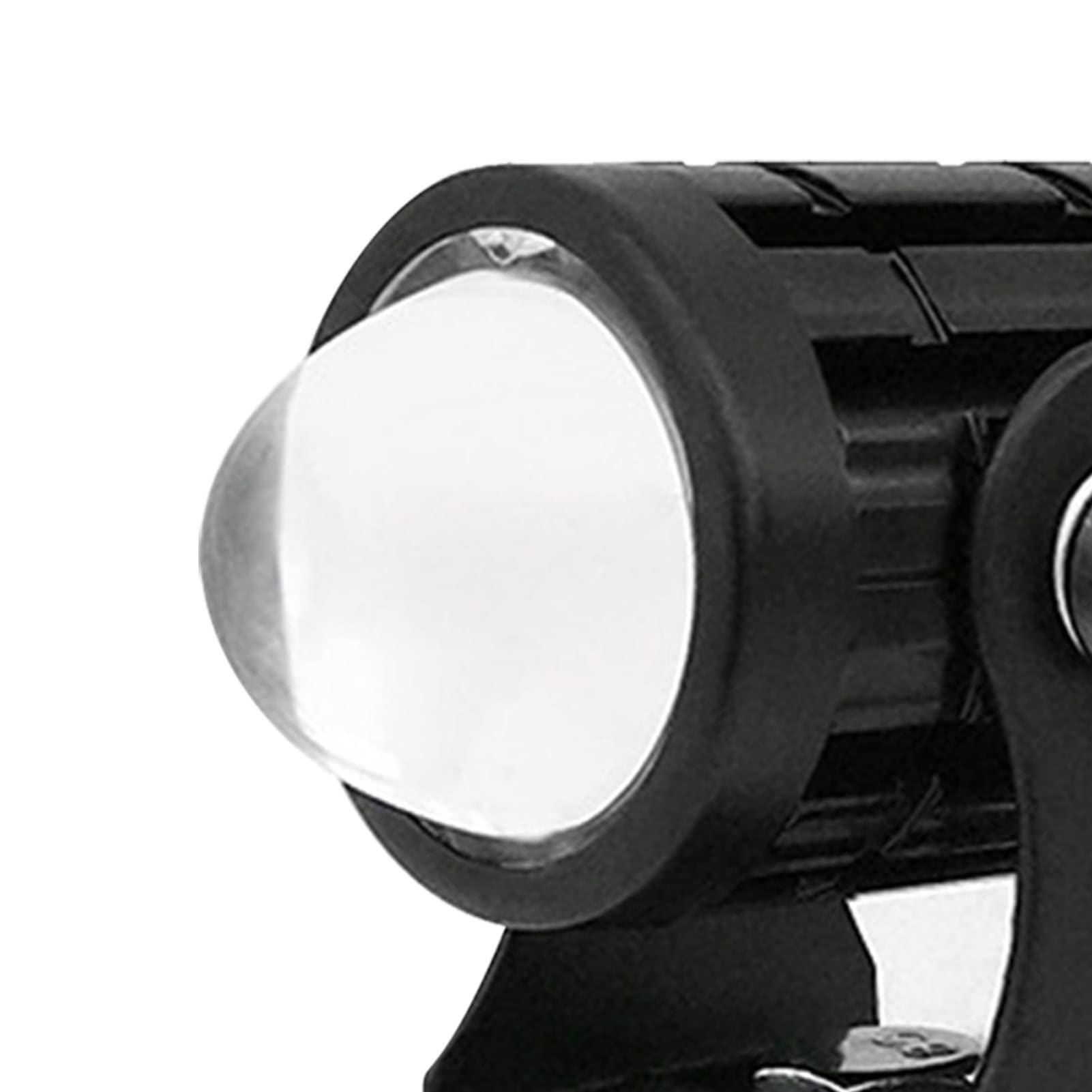 Faretto per Motocicletta Faro di Guida a LED IP67 Impermeabile Abbagliante Anabbagliante Doppio Colore Lunga Durata con Interruttore Sul Manubrio per SUV per UTV
